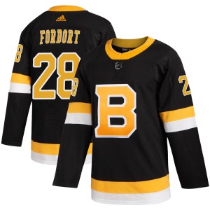 Derek Forbort Youth Adidas Boston Bruins Authentic Black Alternate Jersey