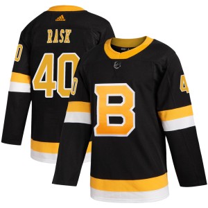 Tuukka Rask Youth Adidas Boston Bruins Authentic Black Alternate Jersey