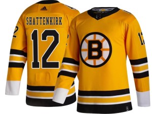 Kevin Shattenkirk Men's Adidas Boston Bruins Breakaway Gold 2020/21 Special Edition Jersey