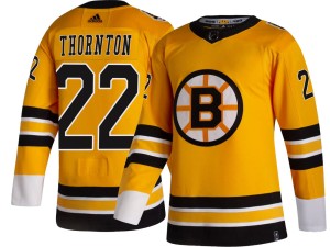 Shawn Thornton Men's Adidas Boston Bruins Breakaway Gold 2020/21 Special Edition Jersey