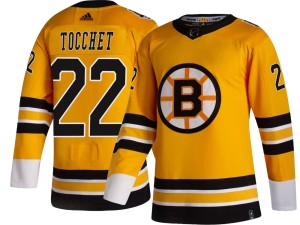 Rick Tocchet Men's Adidas Boston Bruins Breakaway Gold 2020/21 Special Edition Jersey