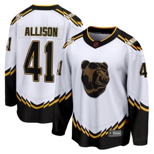 Jason Allison Men's Fanatics Branded Boston Bruins Breakaway White Special Edition 2.0 Jersey