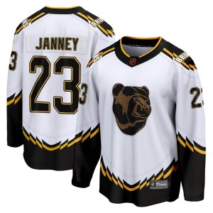 Craig Janney Men's Fanatics Branded Boston Bruins Breakaway White Special Edition 2.0 Jersey