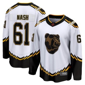 Rick Nash Men's Fanatics Branded Boston Bruins Breakaway White Special Edition 2.0 Jersey