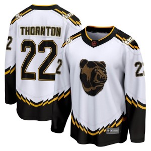 Shawn Thornton Men's Fanatics Branded Boston Bruins Breakaway White Special Edition 2.0 Jersey