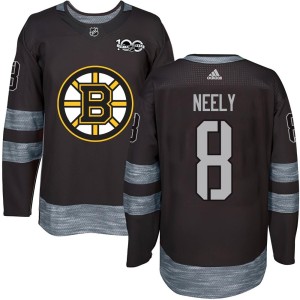 Cam Neely Men's Boston Bruins Authentic Black 1917-2017 100th Anniversary Jersey
