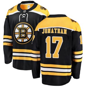 Stan Jonathan Men's Fanatics Branded Boston Bruins Breakaway Black Home Jersey