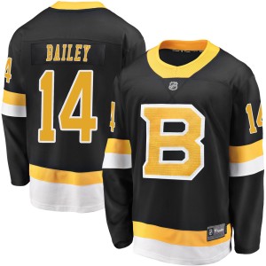 Garnet Ace Bailey Men's Fanatics Branded Boston Bruins Premier Black Breakaway Alternate Jersey