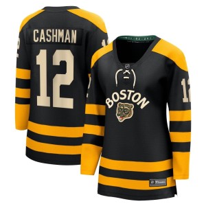 Wayne Cashman Women's Fanatics Branded Boston Bruins Breakaway Black 2023 Winter Classic Jersey
