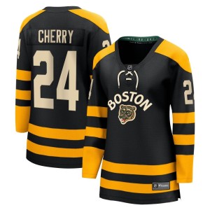 Don Cherry Women's Fanatics Branded Boston Bruins Breakaway Black 2023 Winter Classic Jersey