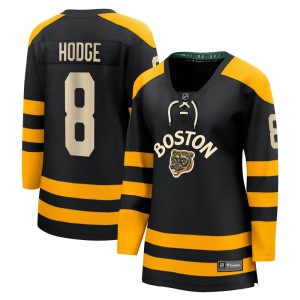 Ken Hodge Women's Fanatics Branded Boston Bruins Breakaway Black 2023 Winter Classic Jersey