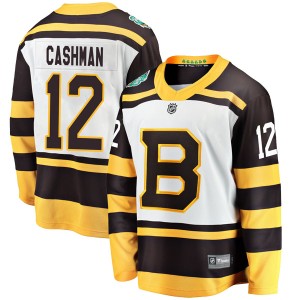 Wayne Cashman Men's Fanatics Branded Boston Bruins Breakaway White 2019 Winter Classic Jersey