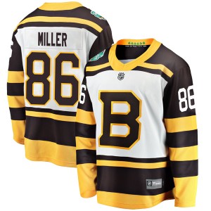 Kevan Miller Men's Fanatics Branded Boston Bruins Breakaway White 2019 Winter Classic Jersey
