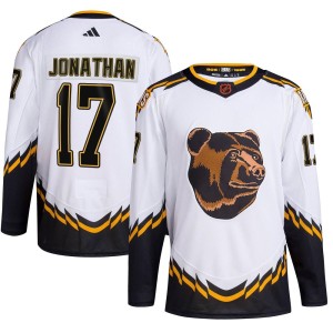 Stan Jonathan Youth Adidas Boston Bruins Authentic White Reverse Retro 2.0 Jersey