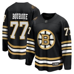 Ray Bourque Men's Fanatics Branded Boston Bruins Premier Black Breakaway 100th Anniversary Jersey