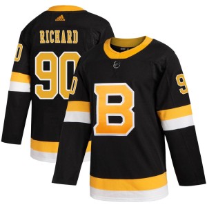 Anthony Richard Men's Adidas Boston Bruins Authentic Black Alternate Jersey