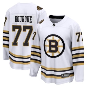 Ray Bourque Men's Fanatics Branded Boston Bruins Premier White Breakaway 100th Anniversary Jersey