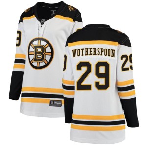 Parker Wotherspoon Women's Fanatics Branded Boston Bruins Breakaway White Away Jersey
