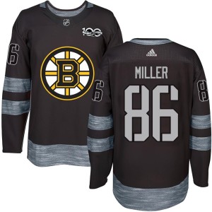 Kevan Miller Youth Boston Bruins Authentic Black 1917-2017 100th Anniversary Jersey