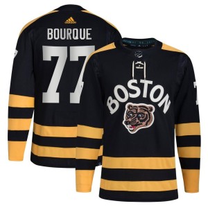 Ray Bourque Youth Adidas Boston Bruins Authentic Black 2023 Winter Classic Jersey
