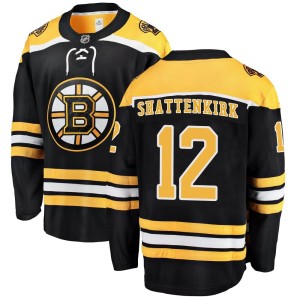 Kevin Shattenkirk Youth Fanatics Branded Boston Bruins Breakaway Black Home Jersey