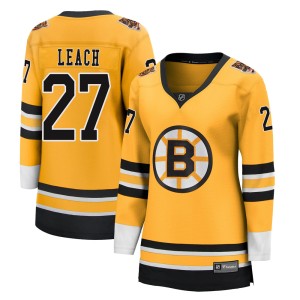 Reggie Leach Women's Fanatics Branded Boston Bruins Breakaway Gold 2020/21 Special Edition Jersey