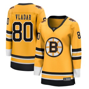 Daniel Vladar Women's Fanatics Branded Boston Bruins Breakaway Gold 2020/21 Special Edition Jersey