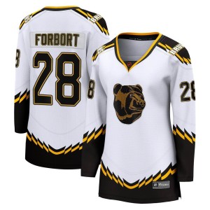 Derek Forbort Women's Fanatics Branded Boston Bruins Breakaway White Special Edition 2.0 Jersey