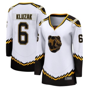 Gord Kluzak Women's Fanatics Branded Boston Bruins Breakaway White Special Edition 2.0 Jersey