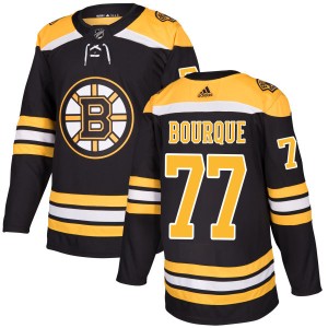Ray Bourque Men's Adidas Boston Bruins Authentic Black Jersey