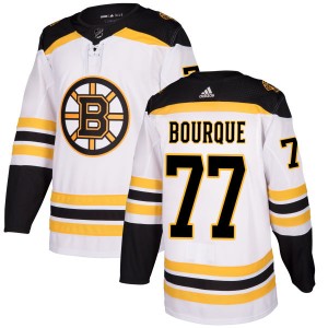 Ray Bourque Men's Adidas Boston Bruins Authentic White Jersey