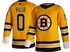 Reilly Walsh Youth Adidas Boston Bruins Breakaway Gold 2020/21 Special Edition Jersey