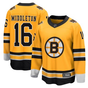 Rick Middleton Youth Fanatics Branded Boston Bruins Breakaway Gold 2020/21 Special Edition Jersey