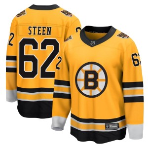 Oskar Steen Youth Fanatics Branded Boston Bruins Breakaway Gold 2020/21 Special Edition Jersey