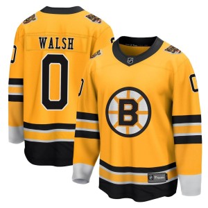 Reilly Walsh Youth Fanatics Branded Boston Bruins Breakaway Gold 2020/21 Special Edition Jersey