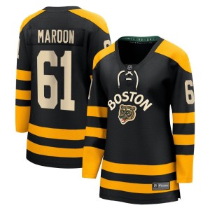 Pat Maroon Women's Fanatics Branded Boston Bruins Breakaway Black 2023 Winter Classic Jersey