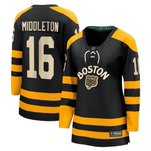 Rick Middleton Women's Fanatics Branded Boston Bruins Breakaway Black 2023 Winter Classic Jersey