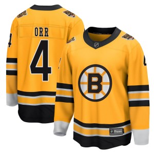 Bobby Orr Men's Fanatics Branded Boston Bruins Breakaway Gold 2020/21 Special Edition Jersey